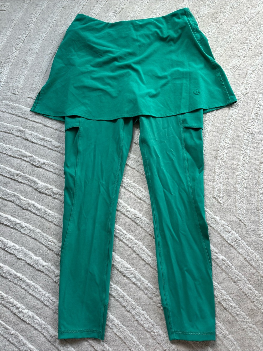 Lululemon | 2-in-1 HR Tennis Skirt Tight 25” | Maldives Green
